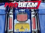 PROBEAM motorcycle taillights with integrated LED design for enhanced visibility and safety.