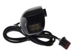 High-quality motorcycle LED turn signal with wiring harness for Revelry Motorcycles.