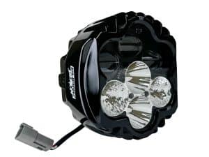 Shark Demon LED Headlight Kit - Black. Fits most Touring models with Batwing Fairings 1994-2024