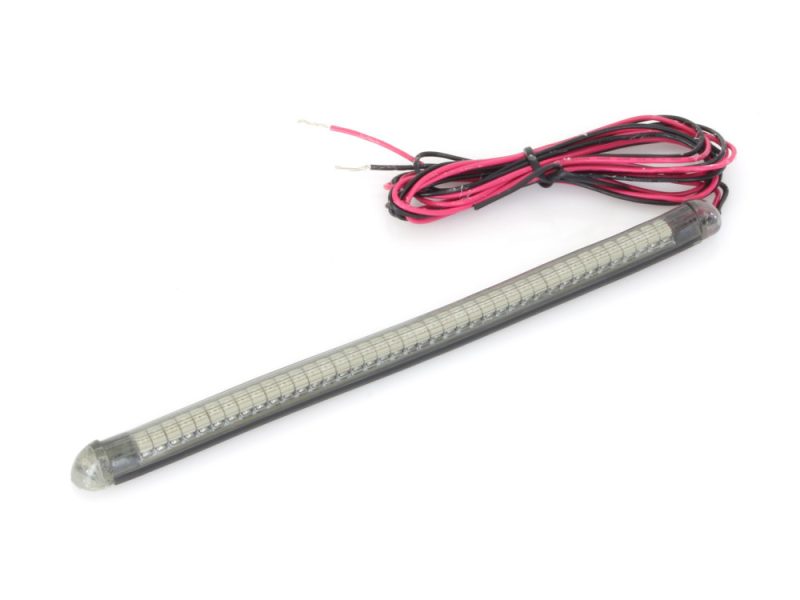 High-intensity LED motorcycle turn signal indicator with wiring harness.