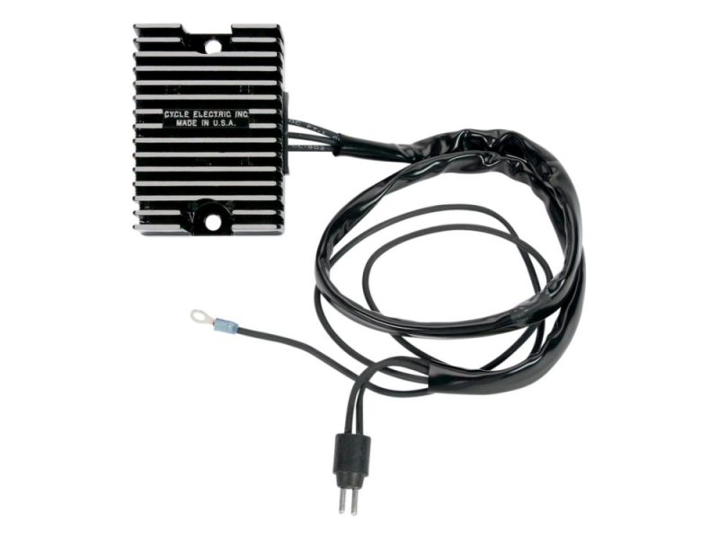 Regulator. Fits Sportster 1984-1990. High-performance motorcycle voltage regulator and rectifier for Revelry Motorcycles.