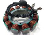 High-performance motorcycle stator with copper windings for Revelry Motorcycles, Australian bike enthusiasts.