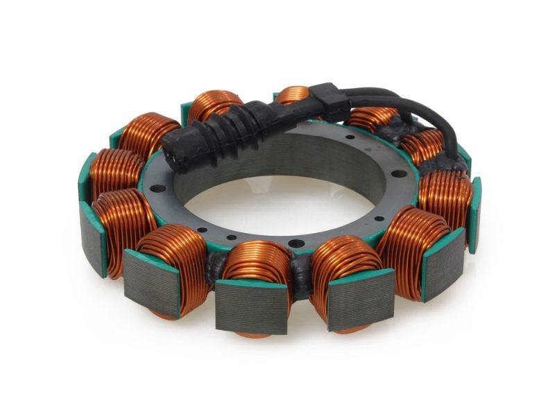 Stator. Fits Evolution Big Twin 1989-1999. High-quality motorcycle stator coil assembly for Revelry Motorcycles in Australia.