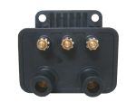 High-performance motorcycle ignition coil with durable construction, ideal for motorbike enthusiasts.