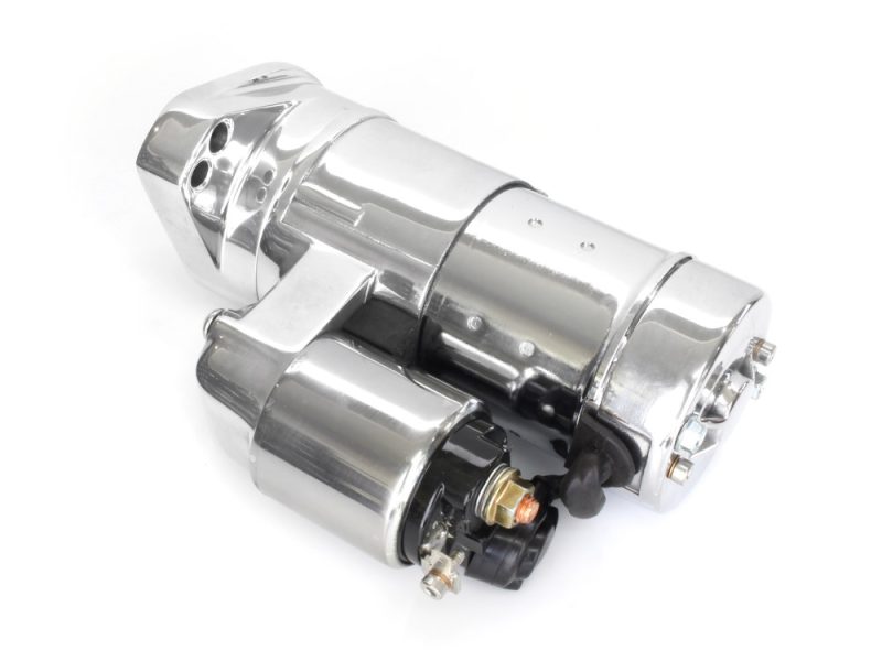 High-performance motorcycle starter motor for Revelry Motorcycles, reliable and durable.