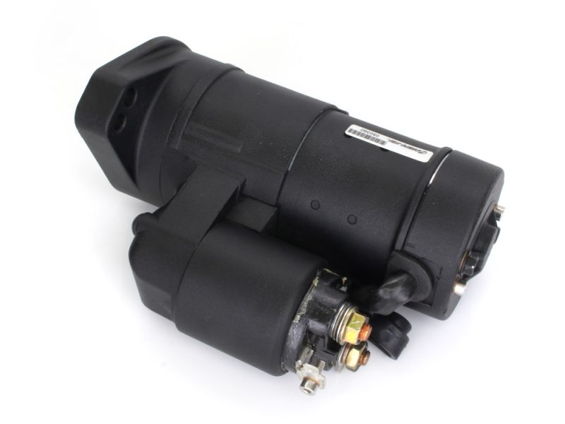 High-performance motorcycle starter motor for Revelry Cycles Australia.