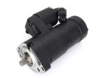 High-performance motorcycle starter motor for Revelry Cycles custom bikes.