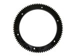 Lightweight motorcycle gear sprocket for enhanced performance and durability.