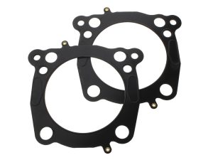 Head & Base Gasket Set. 0.030in. MLS Head Gasket, 0.014in. Base. Fits Touring 2017-2024 & Softail 2018-2024 with OEM 107 to 124 or OEM 114 to 128 & 4.250in. Big Bore Kit.
