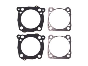 Head & Base Gasket Set. 0.030in. MLS Head Gasket, 0.014in. Base. Fits Touring 2017-2024 & Softail 2018-2024 with S&S 129/132ci (4.320in.) Engine or SE131 (4.310in.) Engine.
