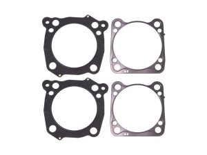Head & Base Gasket Set. 0.040in. MLS Head Gasket, 0.014in. Base. Fits Touring 2017-2024 & Softail 2018-2024 with S&S 129/132ci (4.320in.) Engine or SE131 (4.310in.) Engine.