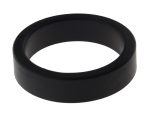 Rubber motorcycle part, black rubber ring for Revelry Motorcycles.