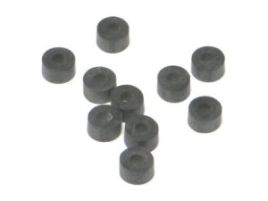 Rubber motorcycle footpeg bumpers for Revelry Motorcycles; durable and reliable accessories.