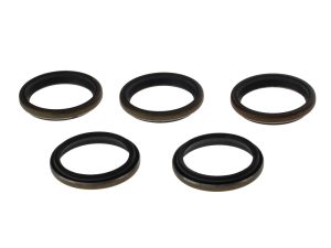 O-ring seals for motorcycle parts, black rubber gaskets, Revelry Cycles motorcycle accessories.
