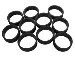 Rubber handlebar bushings for motocycle protection and performance.