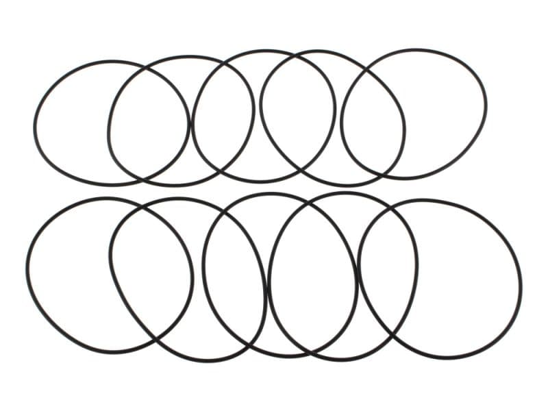 O-ring seals for motorcycle maintenance and repairs, high-quality rubber motorcycle parts.