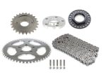 High-quality motorcycle aftermarket sprocket, chain, and bearing parts for Revelry Motorcycles riders.