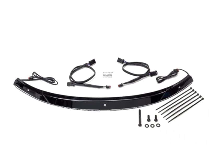 High-quality motorcycle LED tail light with wiring harness and mounting hardware for Revelry Motorcycles Australia.