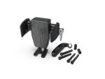 Universal motorcycle phone mount with adjustable clamp for bikes and motorcycles.