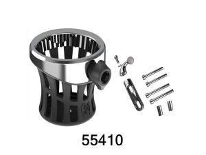 Revelry Motorcycles motorcycle part, black and silver design, compatible with custom motorcycle builds.