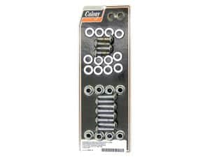 High-quality motorcycle fastener set with springs and washers for Revelry Motorcycles parts.