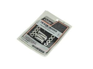 Hinge bolt kit for motorcycle handlebars and control panels, compatible with Revelry Motorcycles.