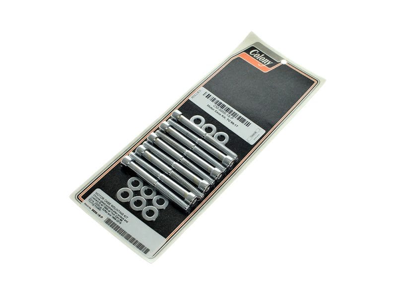 High-quality stainless steel motorcycle fasteners and washers for Revelry Motorcycles.