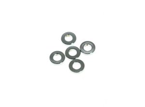 Aluminium washer set for motorcycle parts, ideal for Revelry Motorcycles.