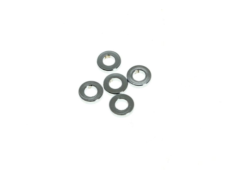 Aluminium washer set for motorcycle parts, ideal for Revelry Motorcycles.