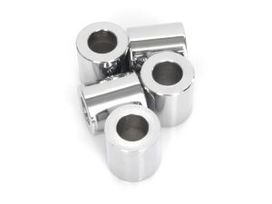 Aluminium motorcycle spacer bushings for Revelry Motorcycles in Australia.