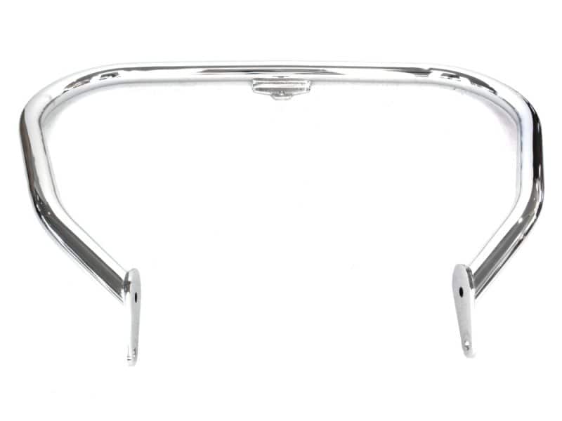 Polished chrome motorcycle windshield for Revelry Motorcycles Australian bikes.