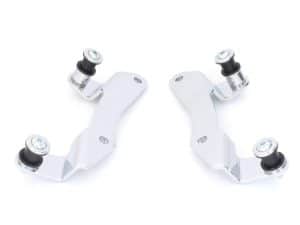 Aluminium motorcycle rear wheel sliders for motorcycle protection and style.