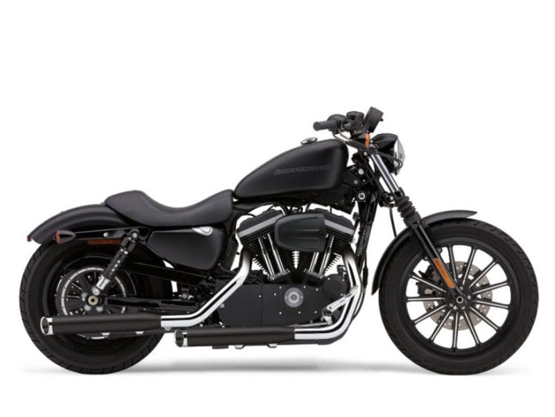 Stylish black Harley-Davidson motorcycle for sale at Revelry Cycles in Australia.
