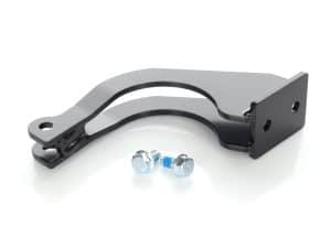 Heavy-duty motorcycle accessory mount with bolts for Revelry Bikes Australia.