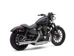 Harley-Davidson black cruiser motorcycle, sleek design, perfect for riding enthusiasts.