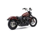 Vintage brown Harley-Davidson motorcycle, custom cruiser for riding enthusiasts in Australia.