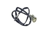Spark plug sensor with wiring harness for motorcycle diagnostics and maintenance.