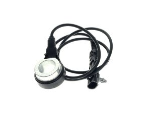 Wireless motorcycle sensor with cable for Revelry Motorcycles.