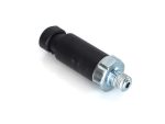 Revelry Motorcycles shock absorber, durable motorcycle suspension part, black and silver finish.