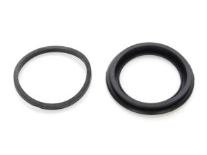 Silicone fork seal and dust seal for Harley-Davidson motorcycles.