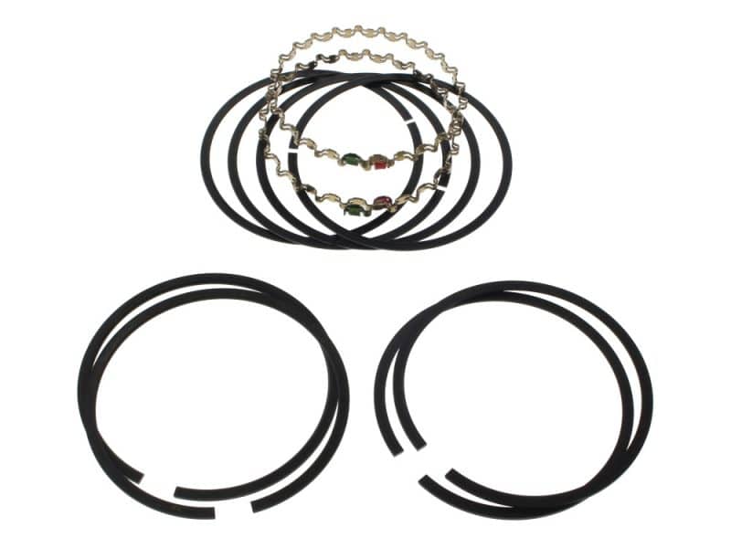 Rubber engine oil seals for motorcycles, black gaskets for Revelry cycles.