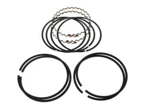 High-performance motorcycle piston rings for Revelry Motorcycles engines.