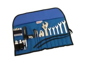 High-quality motorcycle tool kit for Revelry Motorcycles, ideal for bike maintenance and repair.