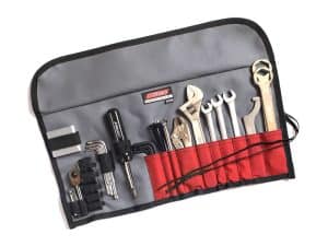 High-quality motorcycle tool kit for Revelry Motorcycles, essential for maintenance and repairs.