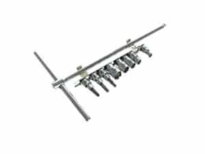 High-quality motorcycle socket set for maintenance and repair. Durable tools with metal construction and versatile sizes.