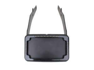 High-performance motorcycle GPS mount with LED lighting for Revelry Motorcycles.