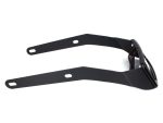 Black motorcycle headlight bracket for Revelry Motorcycles accessories.