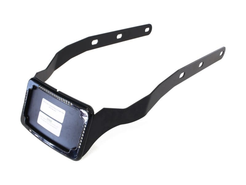 Aluminium motorcycle headlight bracket for Revelry Motorcycles custom builds.