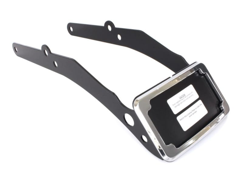 Aluminium motorcycle headlight guard for Revelry Motorcycles, durable and stylish.