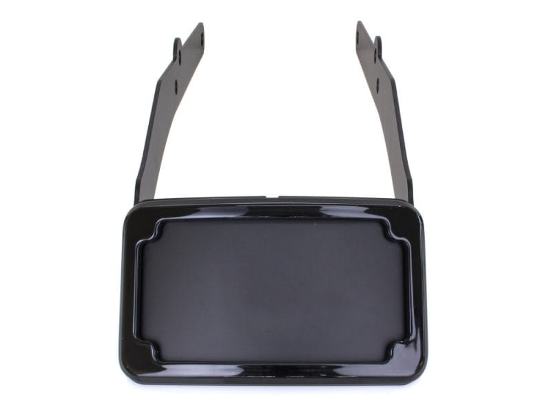 Tail Tidy Fender Eliminator Kit - Black with Number Plate Light Only. Fits Softail Slim 2012-2017. Aluminium motorcycle storage tray with mounting brackets for Revelry Motorcycles.